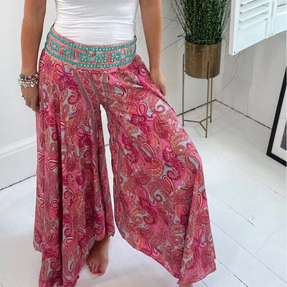 【M-2XL】🌺ΈΘΝΙΚ ΕΛΑΣΤΙΚΌ ΠΑΝΤΕΛΌΝΙ ΜΕ ΣΧΈΔΙΟ